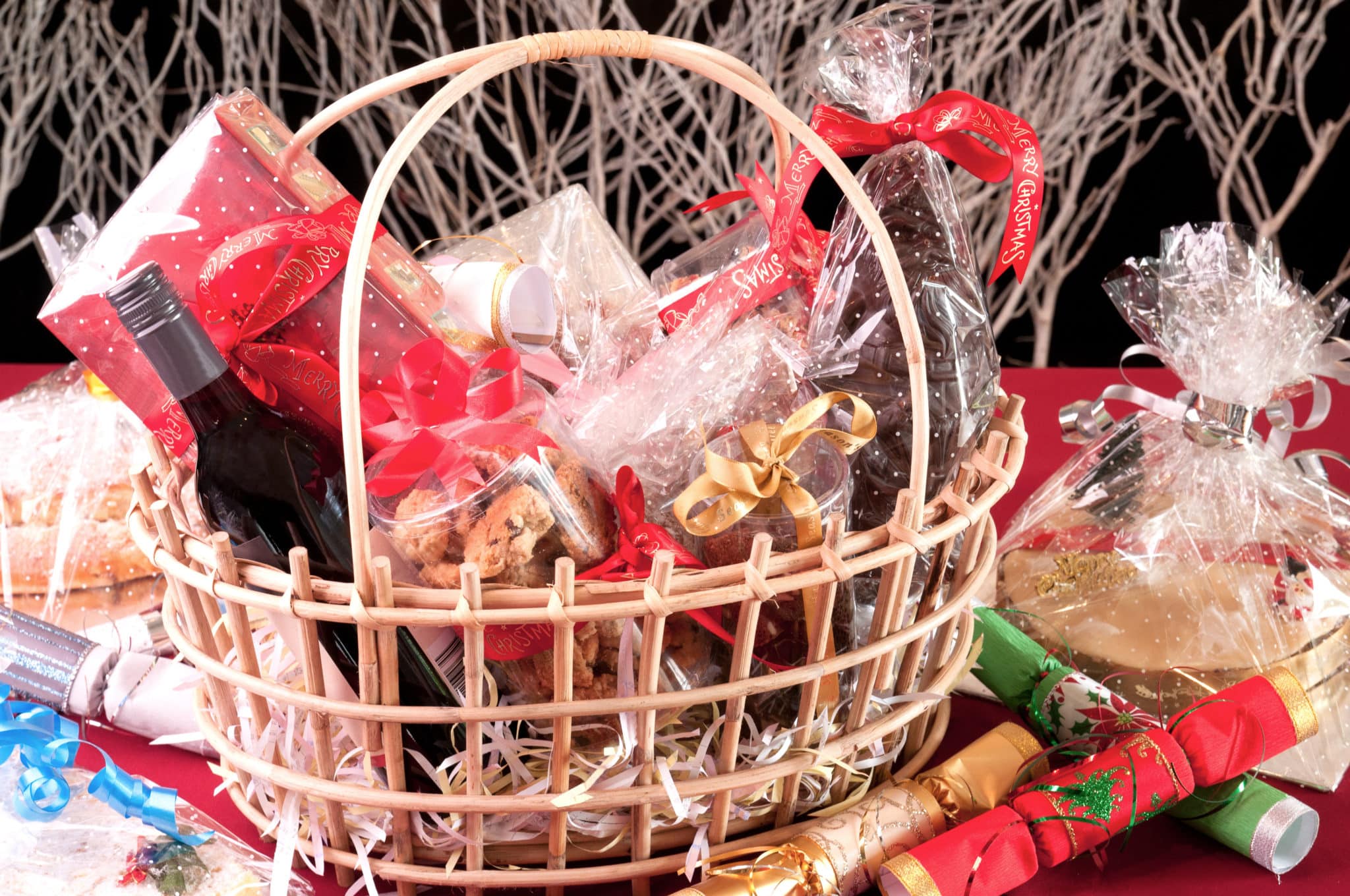 INough Weihnachts-Ornament-Aufbewahrungsbox | Zusammenklappbar, Wasserabweisend | Für Kugeln & Deko (ca. 35x27x12 Cm)