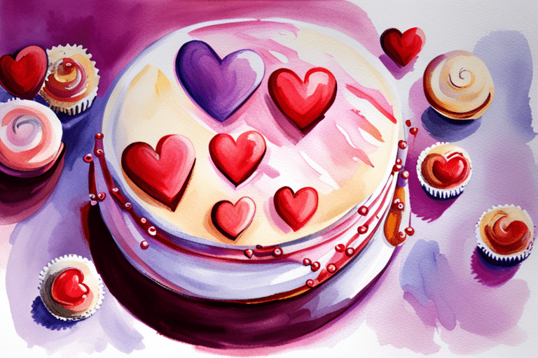 romantisches überraschungsgeschenk torte für männer